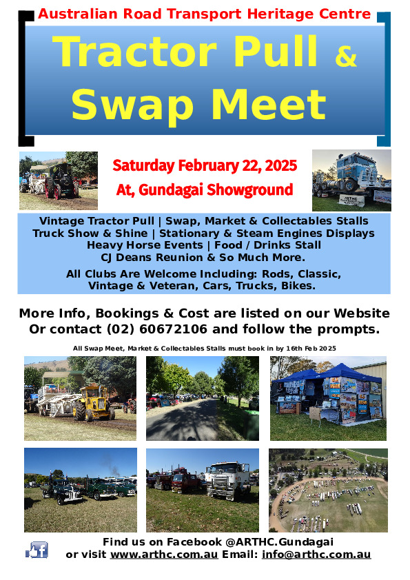 Tractor Pull and Swap Meet 2025