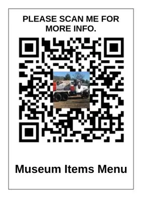 Museum Items Menu